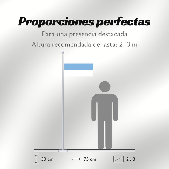 Proporciones de la bandera: Provincia de Tucumán	Argentina  popularly known as  Bandera de Macha	Province de Tucumán	Tucumán (Provinz)