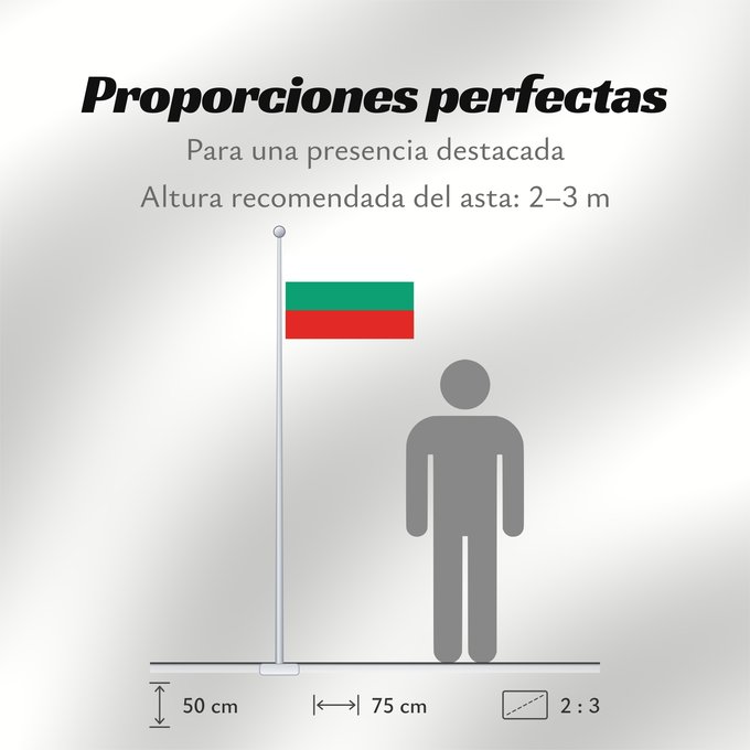 Proporciones de la bandera: Bulgaria	La Bulgarie	Bulgarien	Bulgara	Bulgarije	Bulgária	Bułgarii	Национално знаме на България	Bulharská vlajka	ꙁна́мѧ Блъгарі́ꙗ	Bulgariens	Σημαία της Βουλγαρίας	Bulgaaria lipp	Bulgarian	Bulgáire	דגל בולגריה	Bugarske	ბულგარეთის დროშა	Bulgaresche Fändel	B