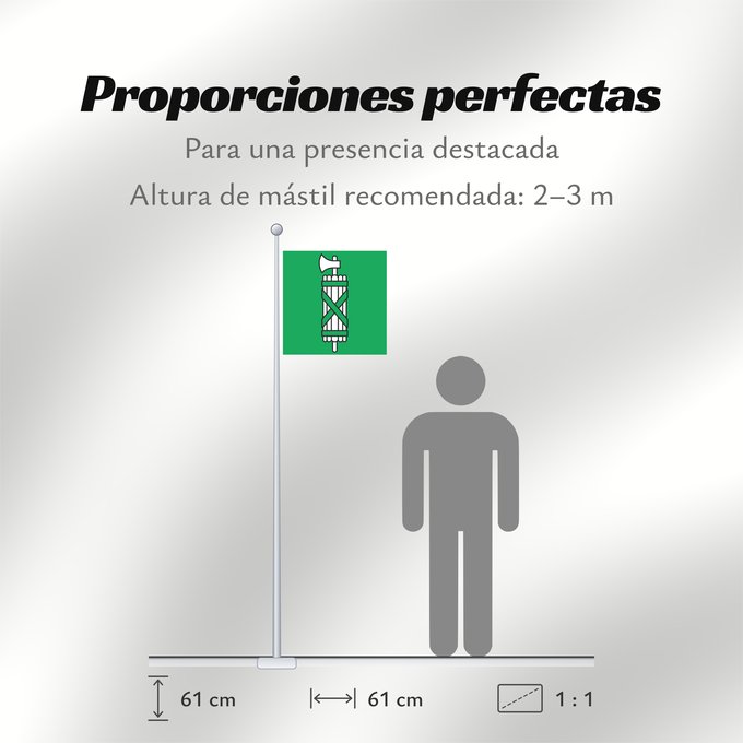 Proporciones de la bandera: Canton of Sankt Gallen	Canton of St. Gallen	Saint-Gall	San Galo o San Gall	St. Gallen 	St. Gallen	Canton of Sankt Gallen  Saint Gallen