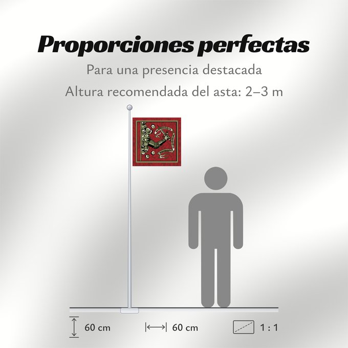Proporciones de la bandera: Bedford