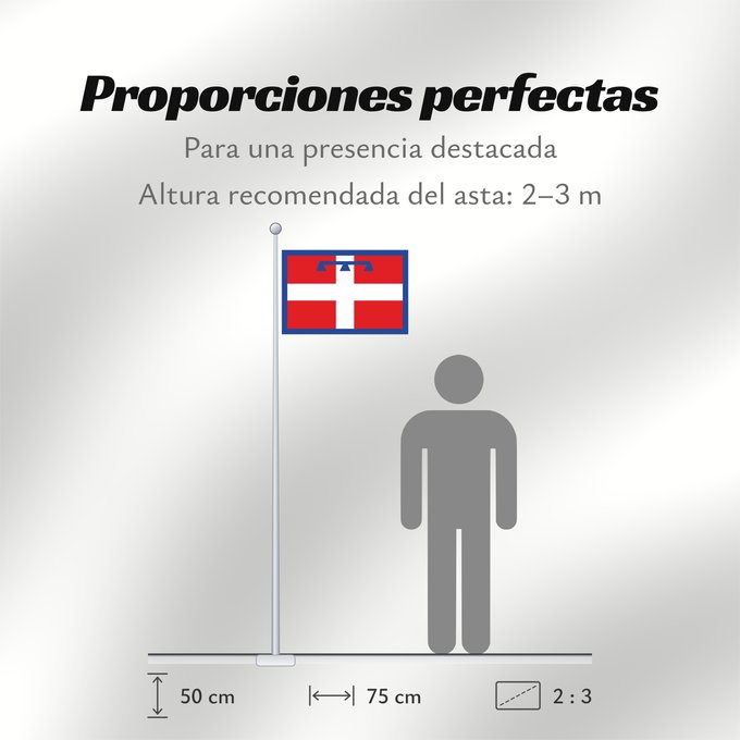 Proporciones de la bandera: Piedmont	This W3C-unspecified vector image was created with Inkscape	Regione italiana Piemonte
