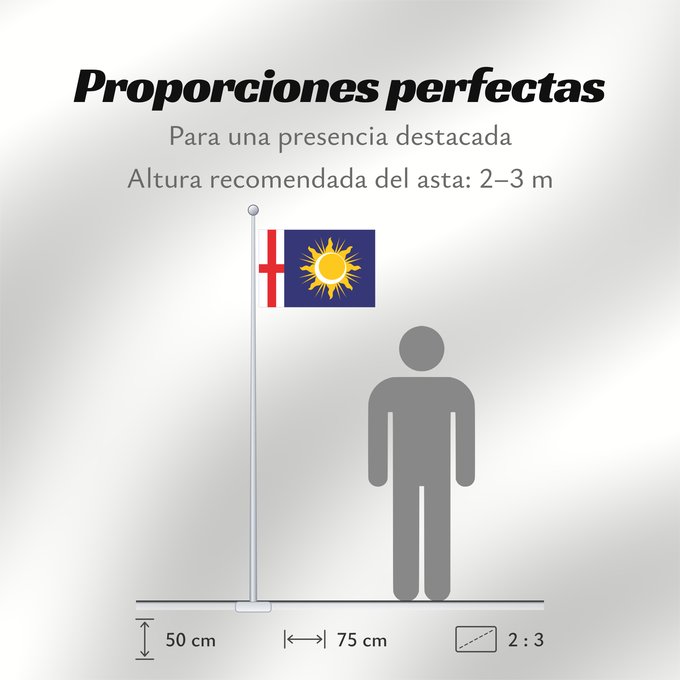 Proporciones de la bandera: Milan Province Province of Milan Province de Milan Provincia de Milano Provinz Mailand Provincia di Milano