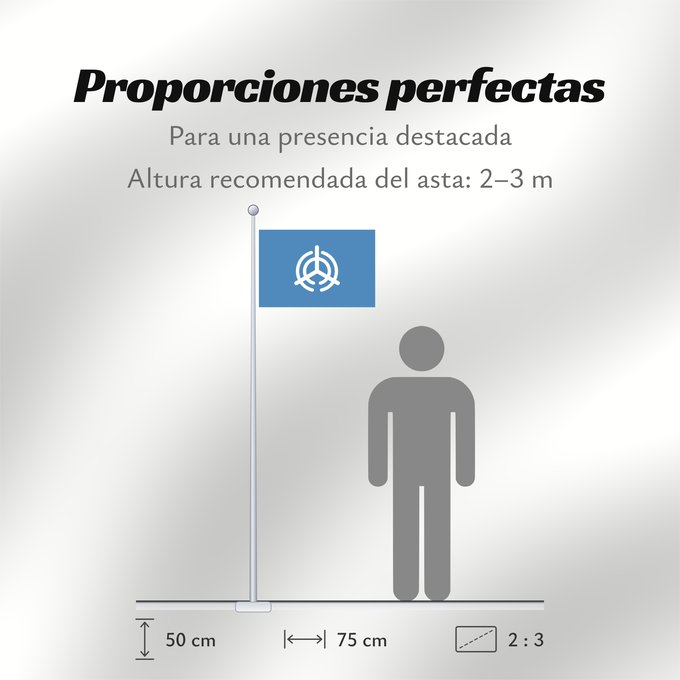 Proporciones de la bandera: Ôita [Oita]
