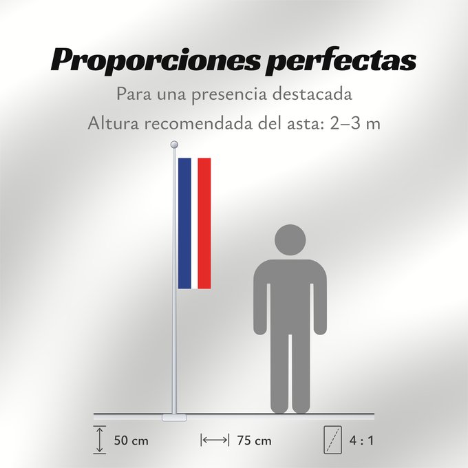 Proporciones de la bandera: Schaan Liechtenstein-1	Schaan municipality	Schaan	Gemeinde Schaan