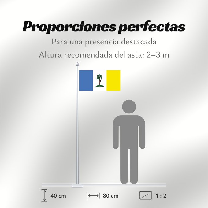 Proporciones de la bandera: Pulau Pinang