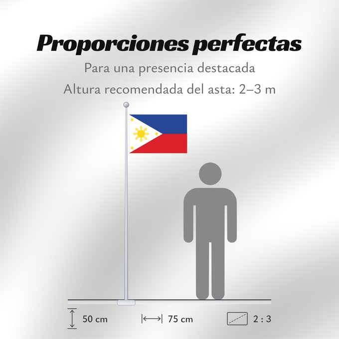 Proporciones de la bandera: Philippines The national flag of the Philippines Filipinas Philippinen Filippine Filipijnen علم فلبين An nasyunal na bandera kan Filipinas ফিলিপাইনের জাতীয় পতাকা Ang nasodnong bandera sa Pilipinas La nacia flago de la Filipinoj Wagayway ti Filipinas フィリピ
