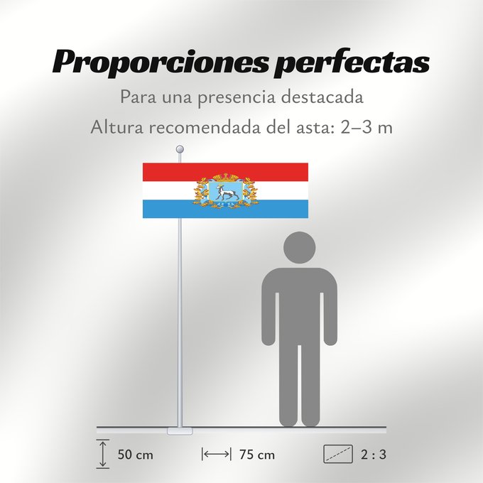 Proporciones de la bandera: Samara Oblast	oblast de Samara	Óblast de Samara	Oblast Samara