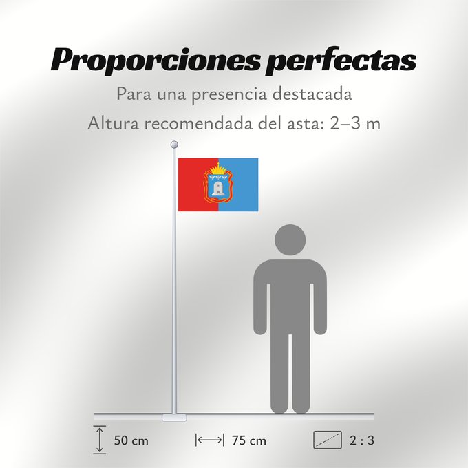 Proporciones de la bandera: Tambov Oblast Oblast de Tambov Óblast de Tambov Oblast Tambow