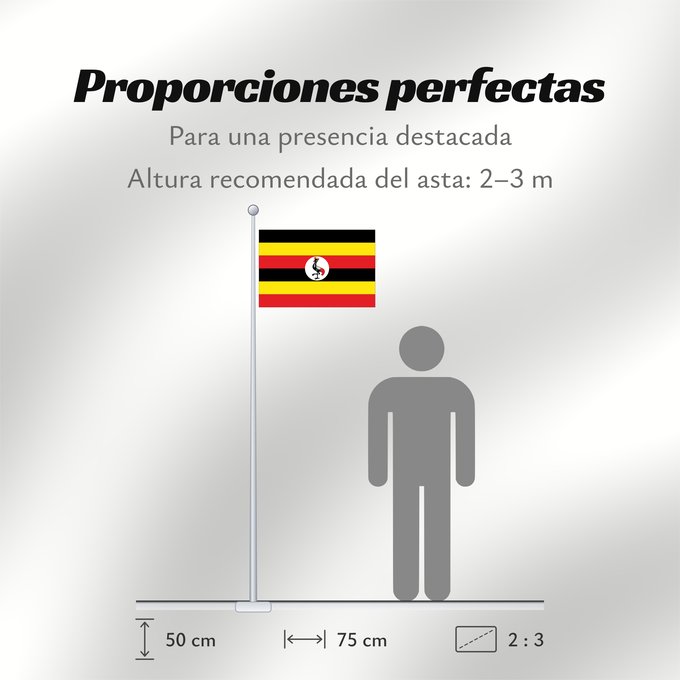 Proporciones de la bandera: Uganda	L Uganda Uganda	Dell Uganda	Ugandy	Ugando	דגל אוגנדה	Ugandos	Ugandei	Ugande	Uganda Uganda