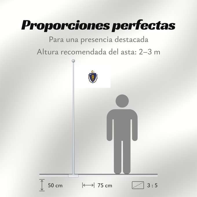 Proporciones de la bandera: Massachusetts ᎺᏌᏧᏎᏗ ᎦᏓᏘ Ka hae Makakukeka Massachusettæ Méésíchóoshish Hahoodzo bidah naatʼaʼí Amerikaanischen Bunneschteet Massachusetts Флаг Массачусетса Američke savezne države Massachusetts