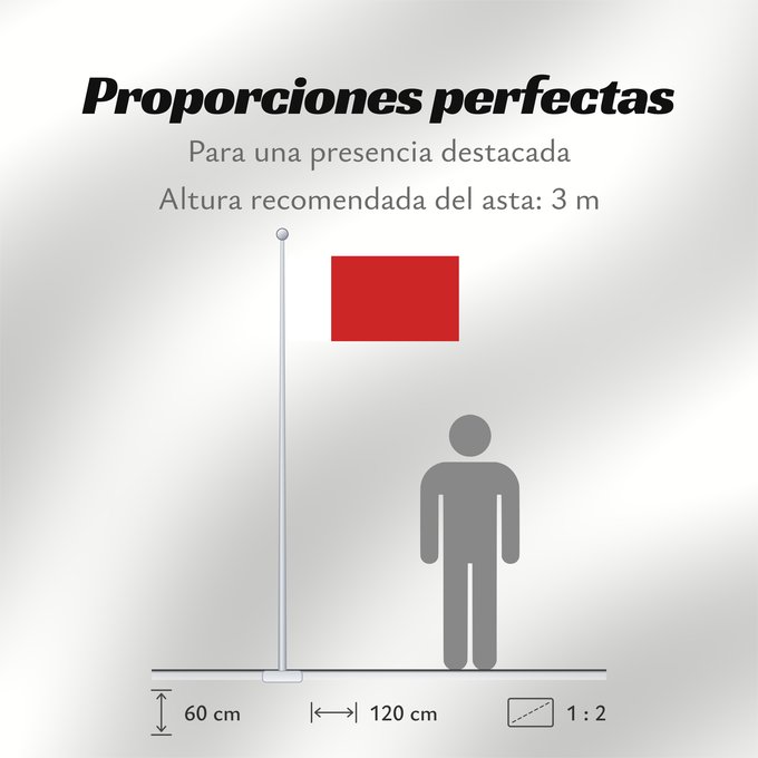 Proporciones de la bandera: Ajman D Ajman Adschman علم إمارة عجمان
