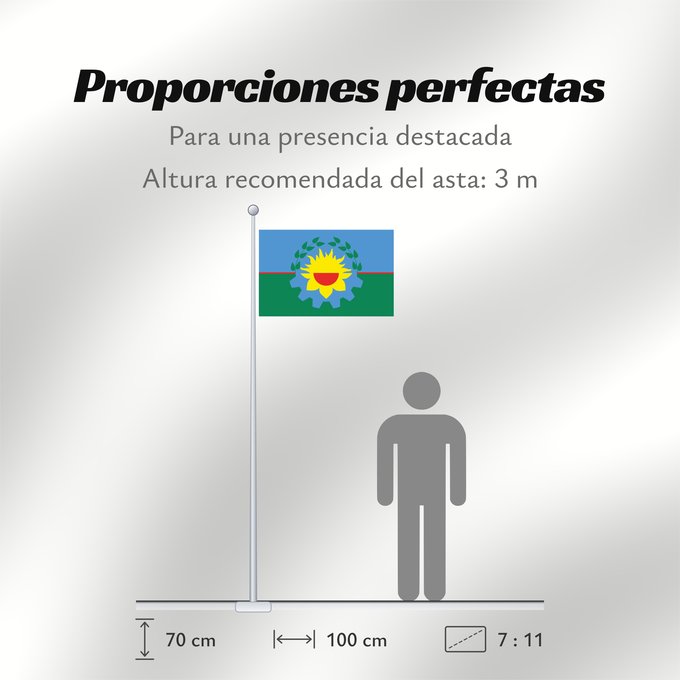 Proporciones de la bandera: Provincia de Buenos Aires	Buenos Aires Province	Province de Buenos Aires	Buenos Aires (Provinz)	Provincia di Buenos Aires