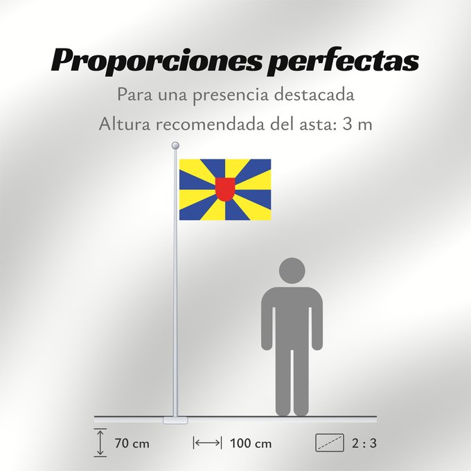 Proporciones de la bandera: West Flanders Flandre-Occidentale Flandes Occidental Westflandern Fiandre occidentali