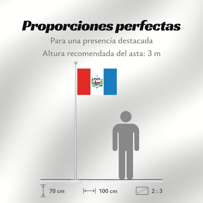 Proporciones de la bandera: Alagoas	State of Alagoas, Brazil	Alagoas, Brasil