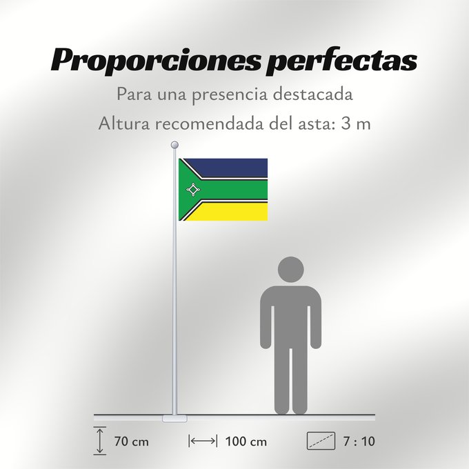 Proporciones de la bandera: Amapá