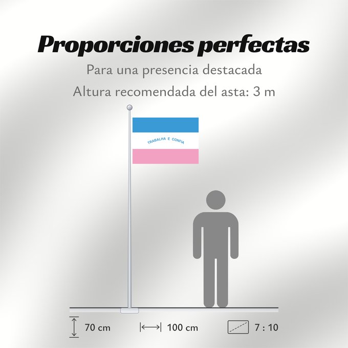 Proporciones de la bandera: Espírito Santo