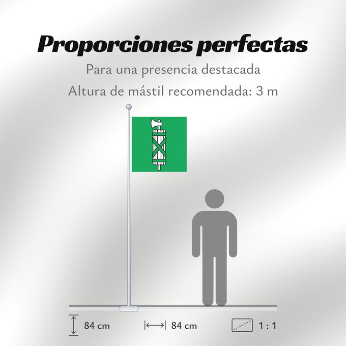 Proporciones de la bandera: Canton of Sankt Gallen	Canton of St. Gallen	Saint-Gall	San Galo o San Gall	St. Gallen 	St. Gallen	Canton of Sankt Gallen  Saint Gallen