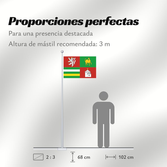 Proporciones de la bandera: Plzen Region	Plzeň Region	Région de Plzeň	Región de Pilsen	„Region Pilsen