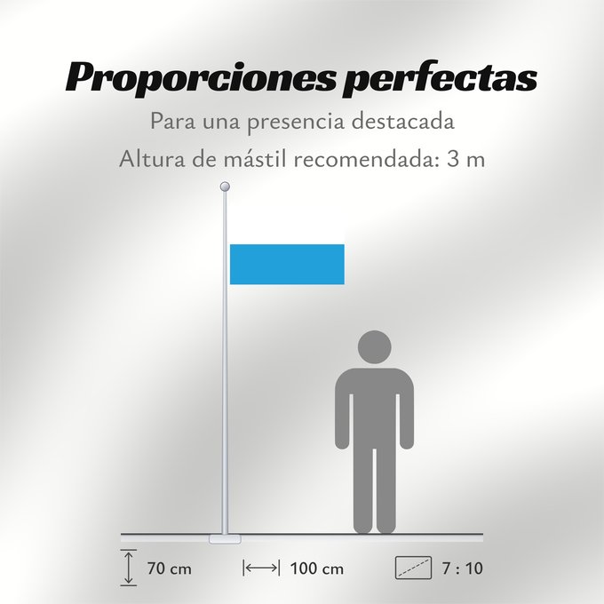 Proporciones de la bandera: Bayern