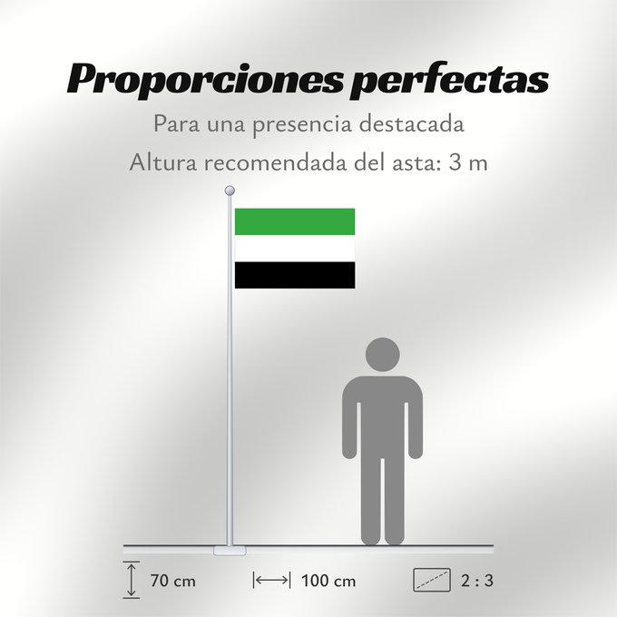 Proporciones de la bandera: Extremadura, Spain	Extremadura	Extrémadure ou Estrémadure	Extremadura 