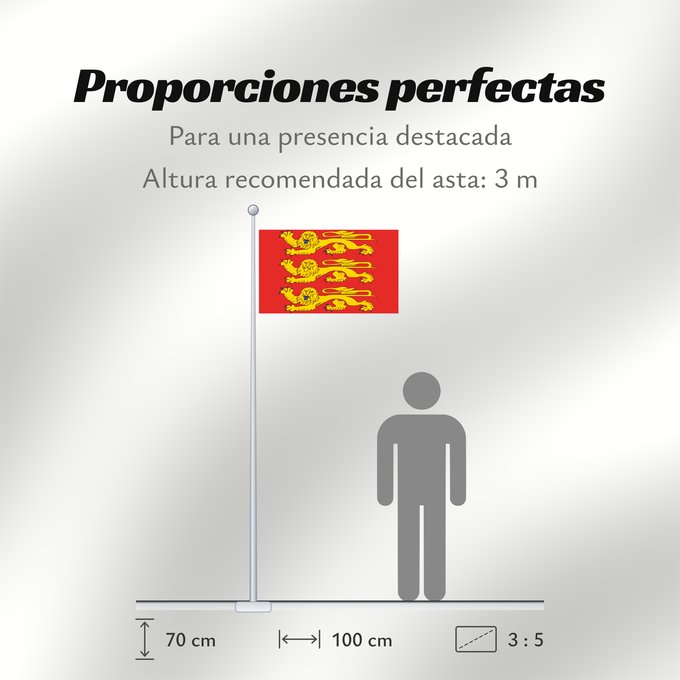 Proporciones de la bandera: Haute-Normandie	Upper Normandy region in France	Région Haute-Normandie en France	Baja Normandía	Upper Normandie	Alta Normandia