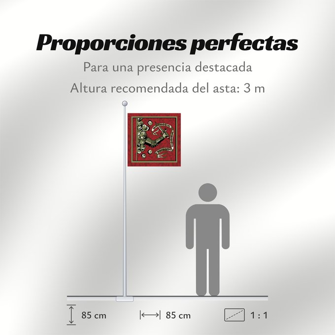 Proporciones de la bandera: Bedford