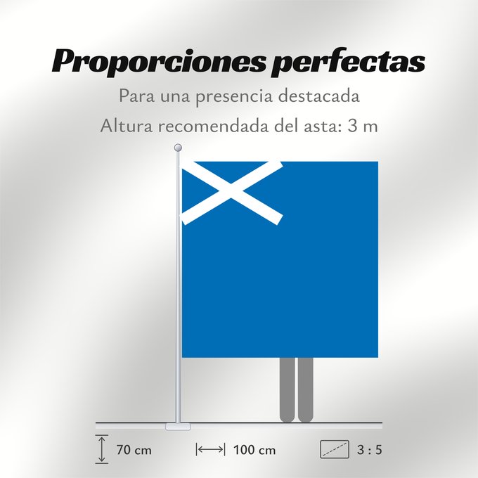 Proporciones de la bandera: Scotland L Écosse Escocia Schottland Scozia Schotland Escócia Szkocji Scotlandes علم اسكتلندا Знаме на Шотландия Banniel Bro-Skos Skotská vlajka Yr Alban Skotlands Σημαία της Σκωτίας Skotio Šotimaa lipp پرچم اسکاتلند Skotlannin HAlban H-Alba Brattagh ny h