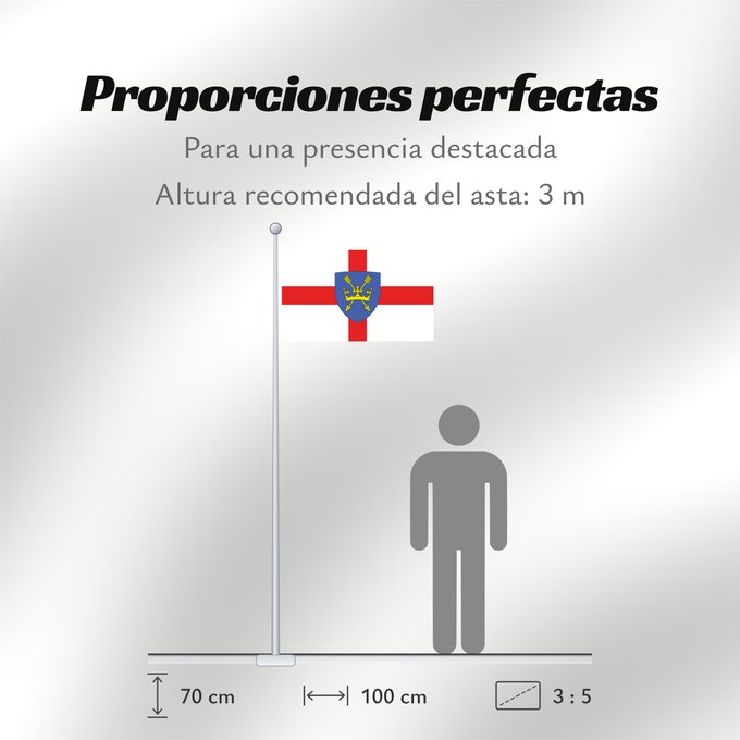 Proporciones de la bandera: Saint Edmund	Suffolk	Saint Edmond
