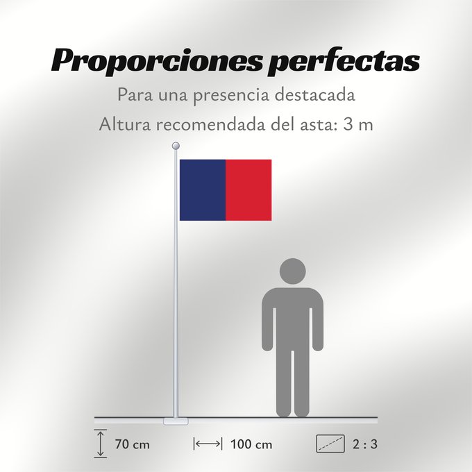 Proporciones de la bandera: Cagliari	Bandèra de Castéddu