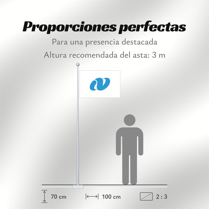 Proporciones de la bandera: Nagasaki