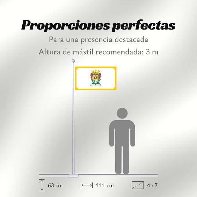 Proporciones de la bandera: Guanajuato	Guanajuato 