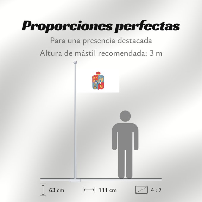 Proporciones de la bandera: Tabasco