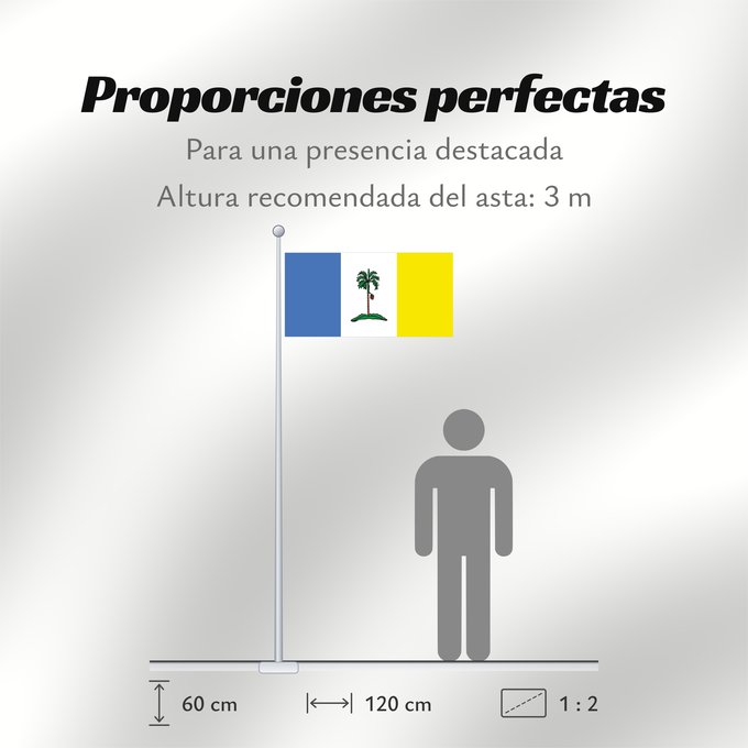 Proporciones de la bandera: Pulau Pinang