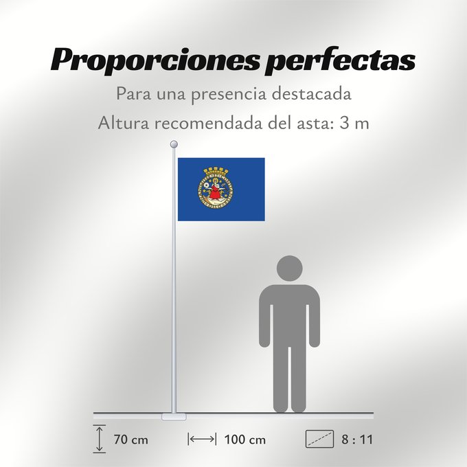 Proporciones de la bandera: Oslo