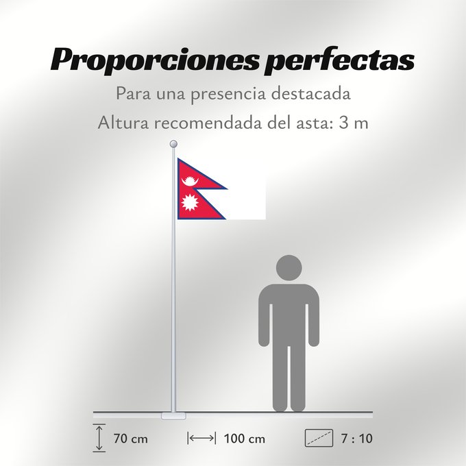 Proporciones de la bandera: Nepal	Népal	علم نيبال	নেপালের জাতীয় পতাকা	নেপালর ফিরালহান	Banniel Nepal	Nepala	Nepálská vlajka	Σημαία του Νεπάλ	Nepalo	Nepali lipp	Nepalgo bandera	Nepalin	नेपाल का ध्वज	Nepál	ネパールの国旗	Nepālas	Знаме на Непал	Nepals flagg	नेपालको झण्डा	Det nepalske flagget	