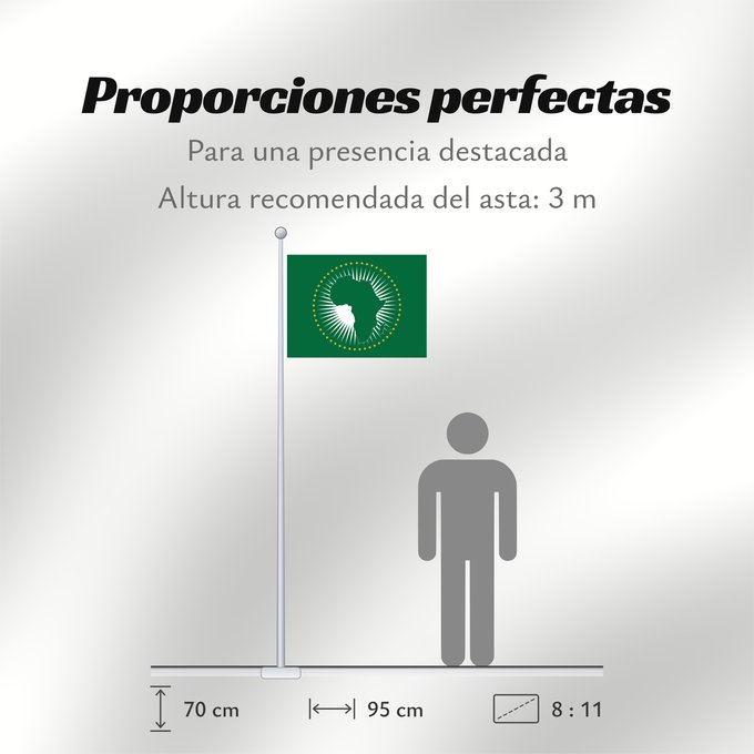 Proporciones de la bandera: African Union