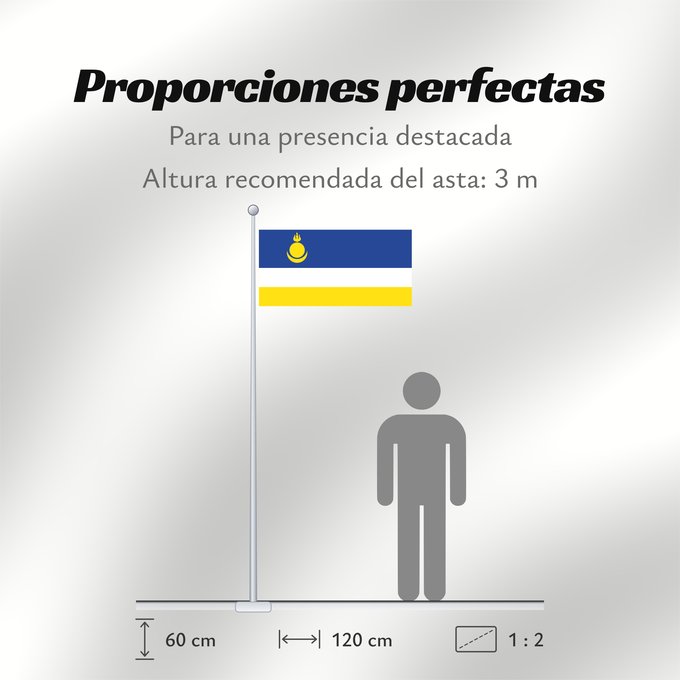 Proporciones de la bandera: Buryatia	Republic of Buryatia	 Buratti	República de Buriatia	Repubblica di Buriazia	Буряад Республикын гyрэнэй һүлдэ	Флаг Бурятии	Парчами Бурятия