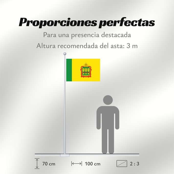 Proporciones de la bandera: Penza Oblast	Oblast de Penza	Óblast de Penza	Oblast Pensa