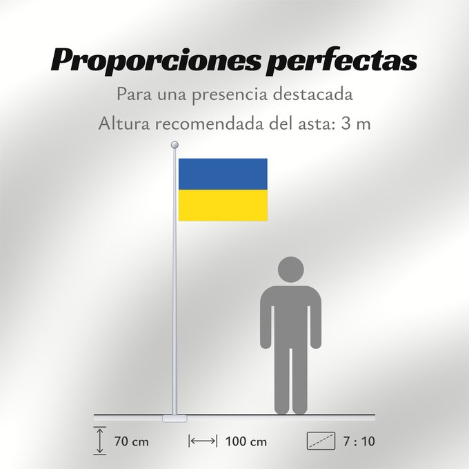 Proporciones de la bandera: Ukraine L Ukraine Ucrania Dell Ucraina Oekraïne Ucrânia Ukrainy علم أوكرانيا Ukrayna bayrağı / Ukrayna бајрағы Сцяг Украіны Сьцяг Украіны Знаме на Украйна Ukraina Украина байрагъы Ukrajiny Оукра́ины зна́мѧ Σημαία της Ουκρανίας Ukrainio Ukrainan Ukraina ba