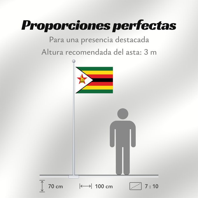Proporciones de la bandera: Zimbabwe	Zimbabue	Simbabwe	Zimbawe	Zimbabwes	Zimbabvo	Mbendera ya Zimbabwe	Zimbabveja	Mureza weZimbabwe	Folaga ye Zimbabwe	Folaga la Zimbabwe	Folaga la Zimbagwe