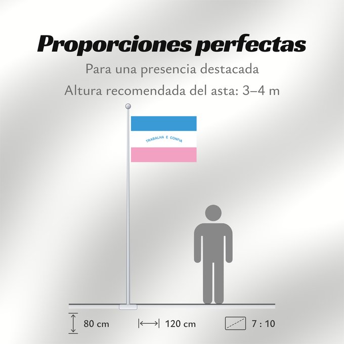 Proporciones de la bandera: Espírito Santo
