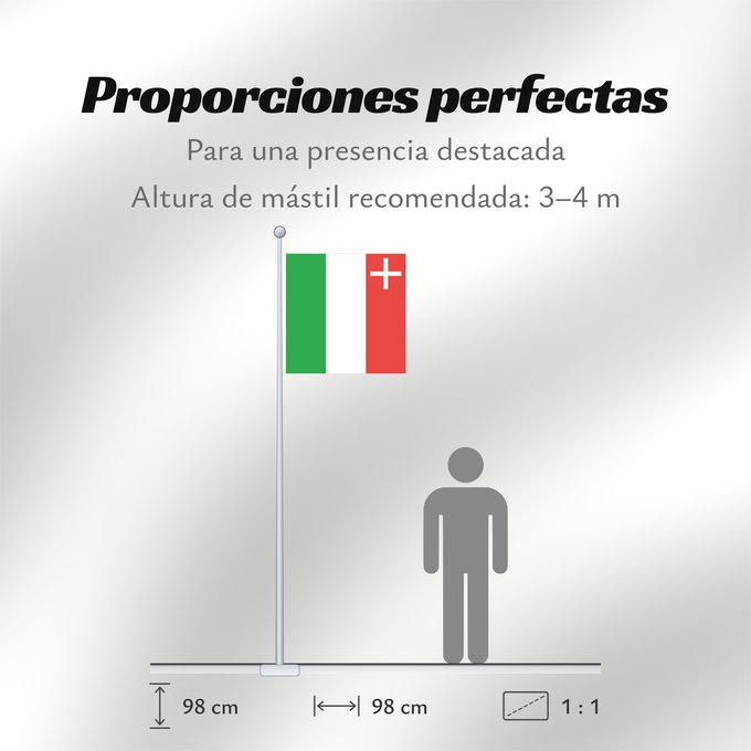 Proporciones de la bandera: Neuchâtel (fr)