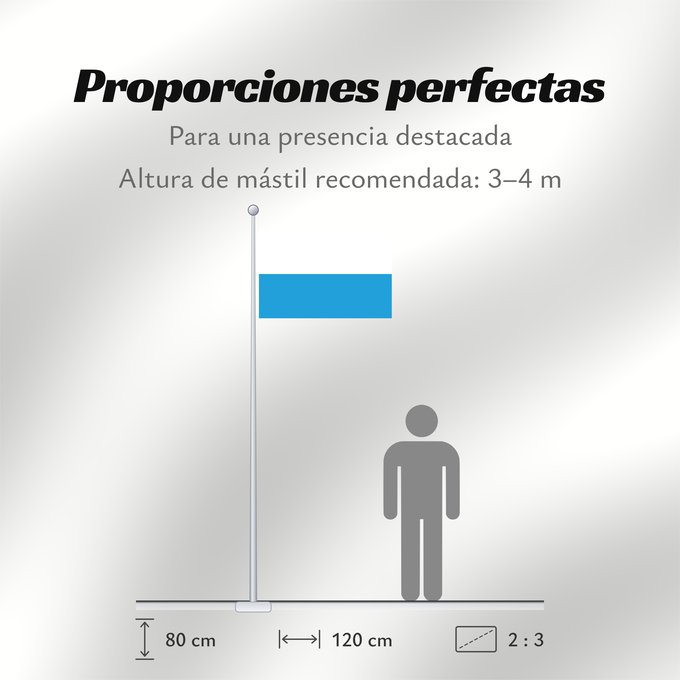 Proporciones de la bandera: Bayern