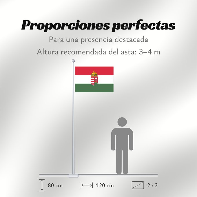 Proporciones de la bandera: Hungary Hongrie Hungría Ungarn Dell Ungheria Hongarije Hungria Banniel Hungaria Ungarns Hungario Ungari lipp Unkarin HUngáire Magyarország Hungaria Hungariae Tal-Ungerija Styago Ungariya Ungariei Madžarske Ungerns Stän Macaräna