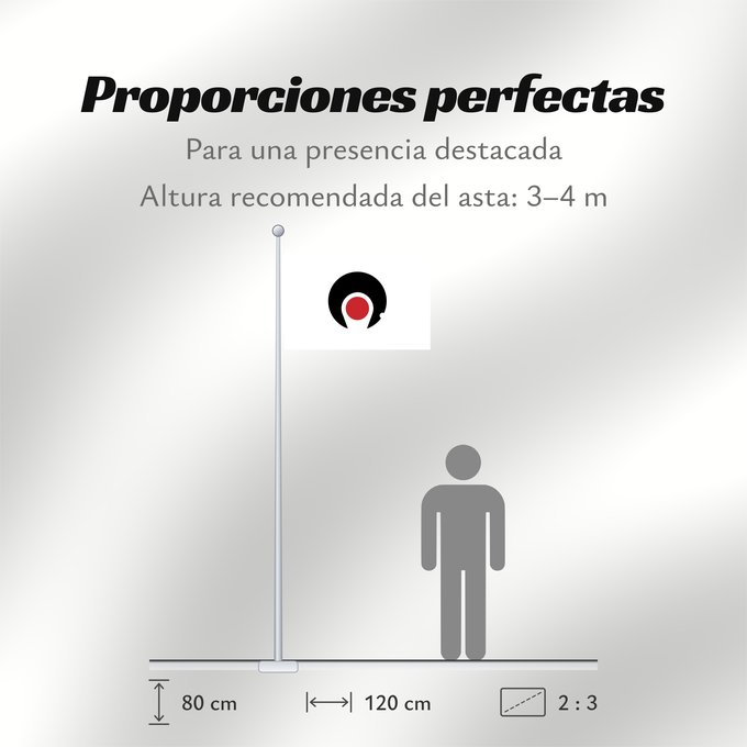 Proporciones de la bandera: Kagosima [Kagoshima]