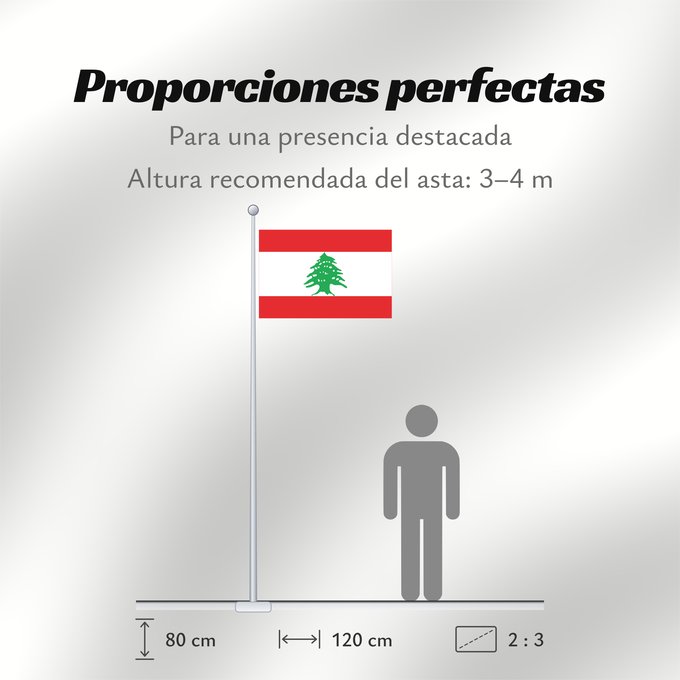 Proporciones de la bandera: Lebanon Liban Líbano Libanon Libano Ar Сцяг Лівана Chorhoj Libanona Լիբանանի դրոշ Libani Флаг Ливана Lübnan
