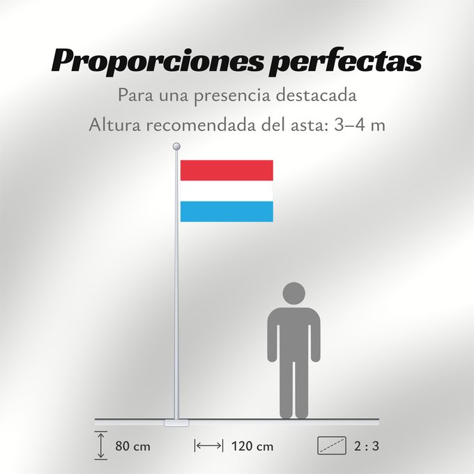 Proporciones de la bandera: Luxembourg	Luxemburgo	Luxemburg	Lussemburghese	Luksemburga	Сцяг Люксембурга	Национално знаме на Люксембург	Banniel Luksembourg	Lucemburská vlajka	Luxembourgs	Σημαία του Λουξεμβούργου	Luksemburgi lipp	پرچم لوکزامبورگ	Luxemburgin	Lucsamburg	ლუქსემბურგის დრო