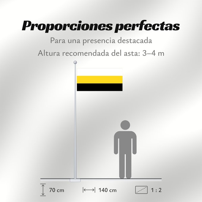 Proporciones de la bandera: Perak	Malaysian state of Perak