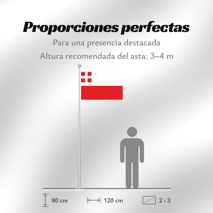 Proporciones de la bandera: Utrecht