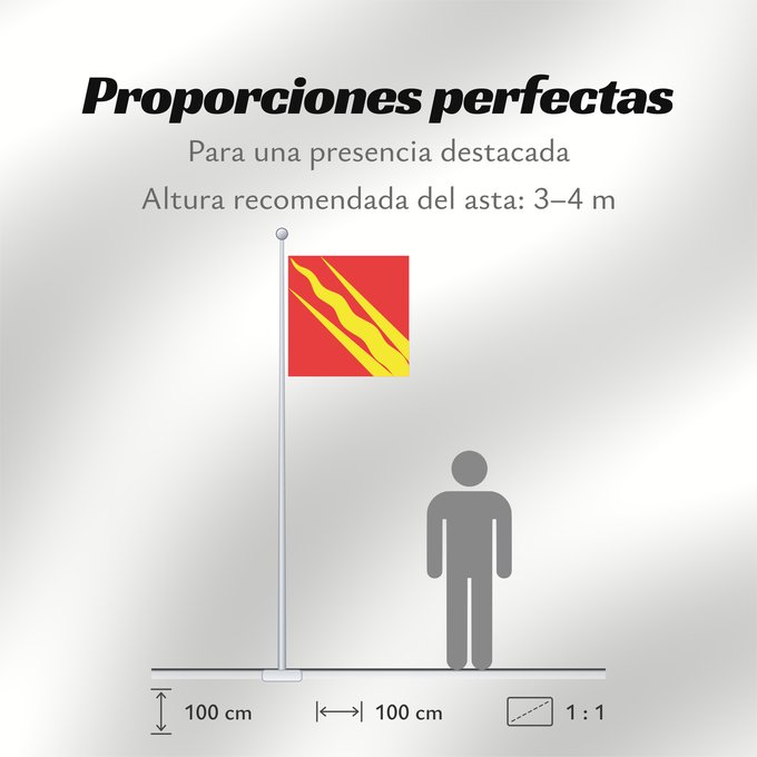 Proporciones de la bandera: Østfold	County of Østfold, Norway	comté d’Østfold